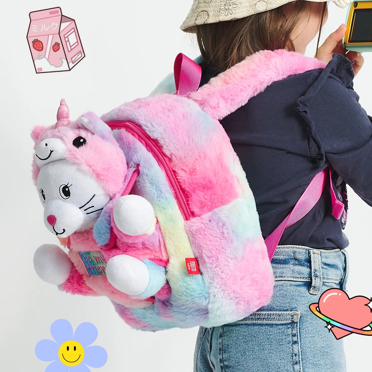 Zainetto con Peluche Kawaii