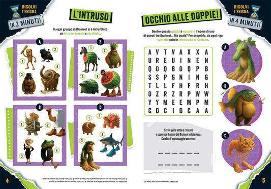 Brainrot challenge Super sticker – Libro