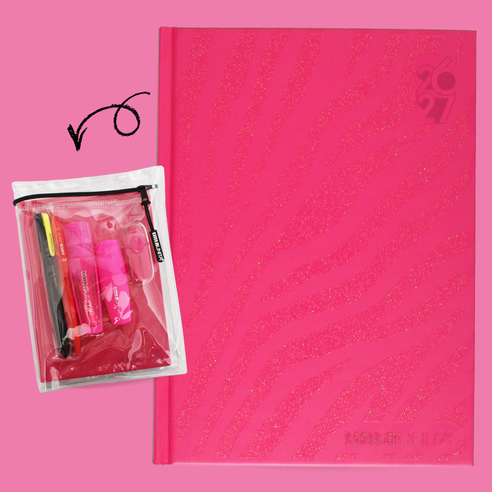 Diario con Set Cancelleria TINTA UNITA