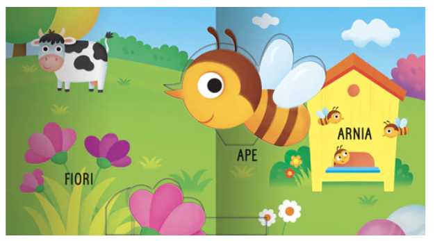 Animali in fattoria Mini Pop up