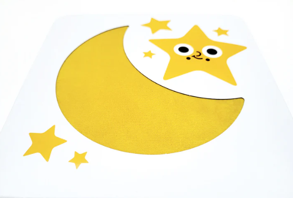 Colori Flash cards con inserti tattili