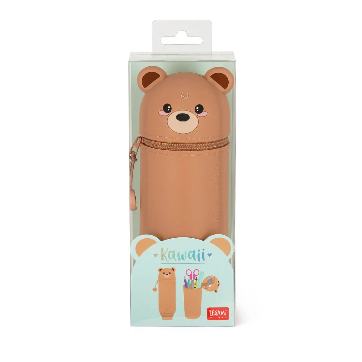 Astuccio 2 in 1 in Morbido Silicone - Kawaii