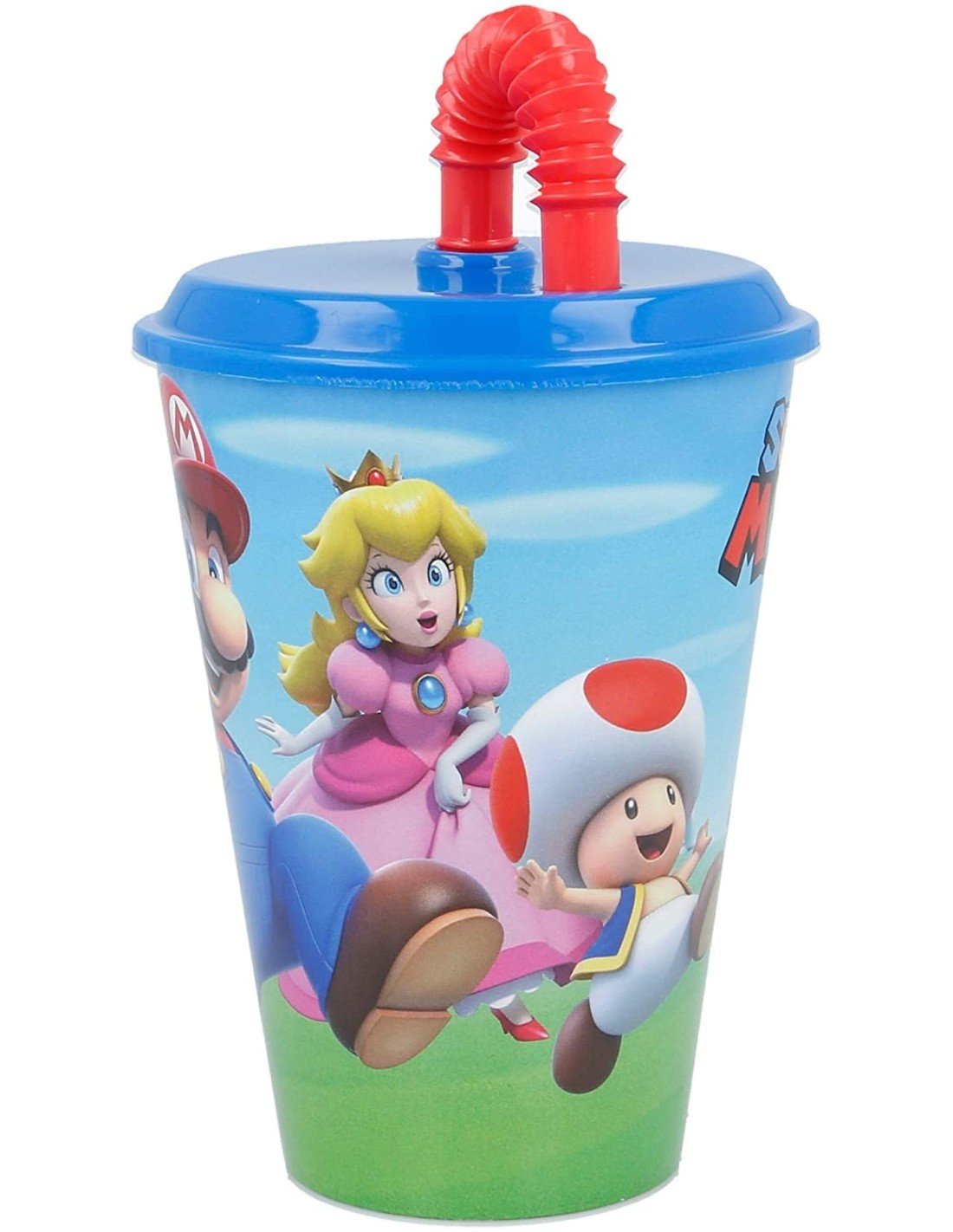 Bicchiere con Cannuccia 430ml