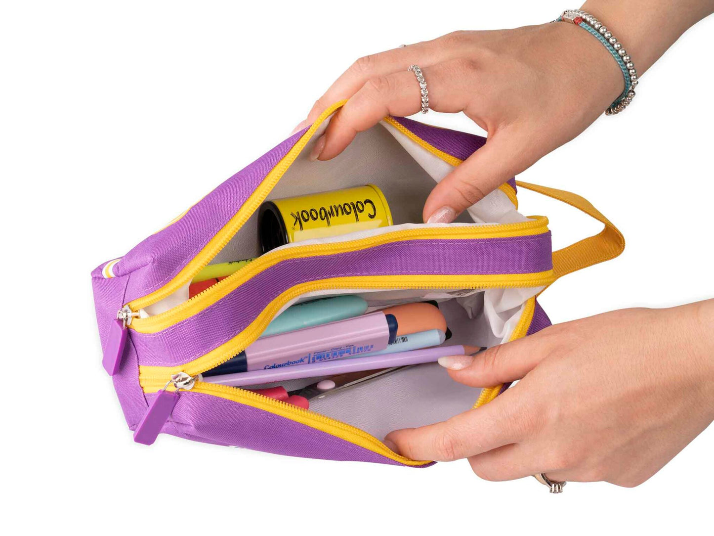 Astuccio bustina 2 scomparti – College