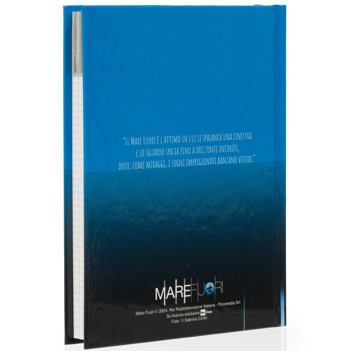 Mare Fuori Diario Agenda Blu
