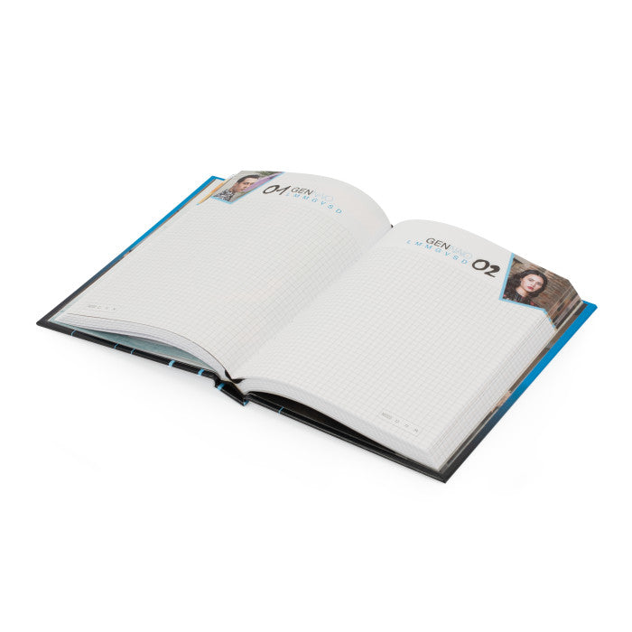 Mare Fuori Diario Agenda Blu