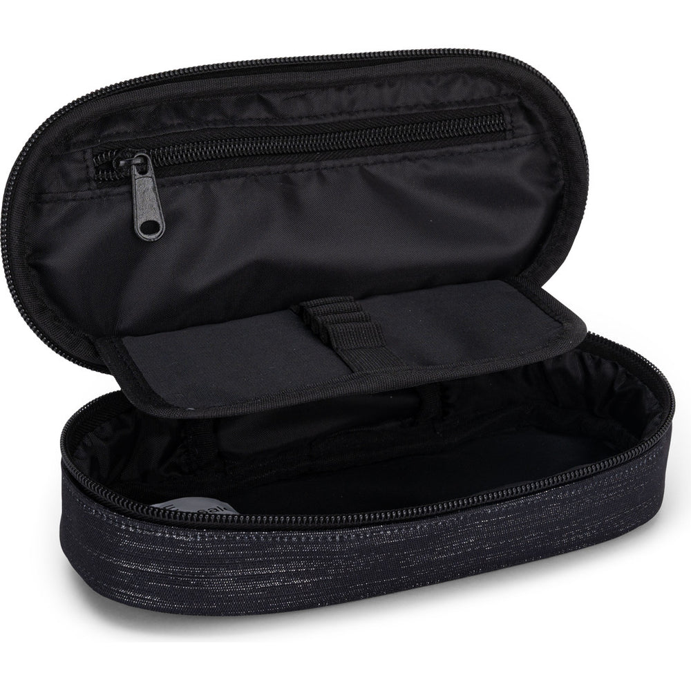 ASTUCCIO OVALE NERO GLITTER