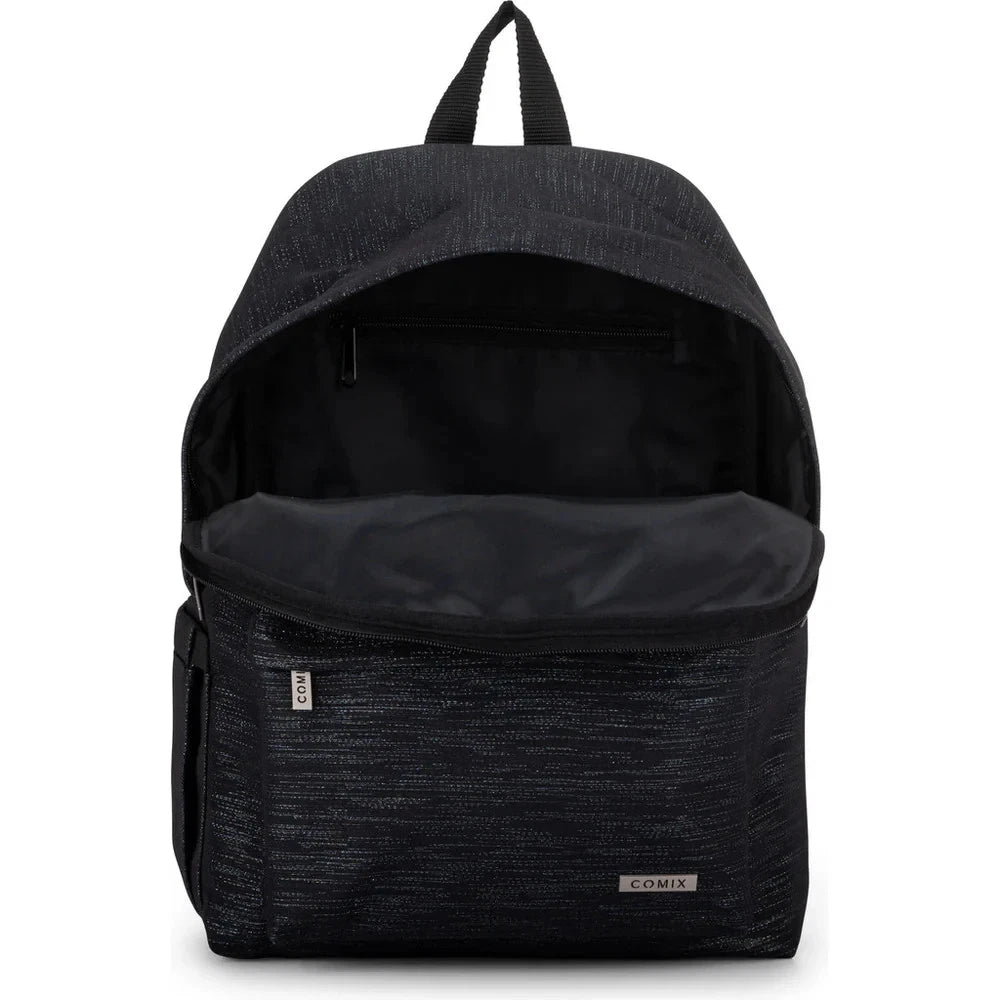Zaino Americano Nero Glitter