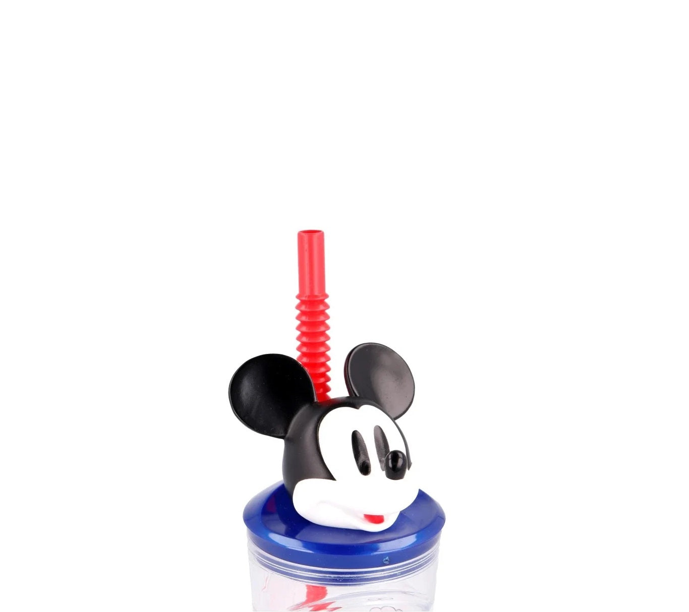 Bicchiere 3D con cannuccia, 360ml