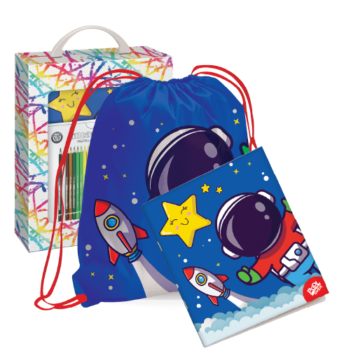 Sacca + Album + Pastelli Young People Kids