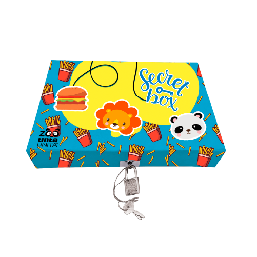 Secret Box con lucchetto - Il Papiro