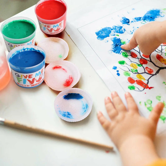 TEMPERA A DITA IN VASETTO - Il Papiro