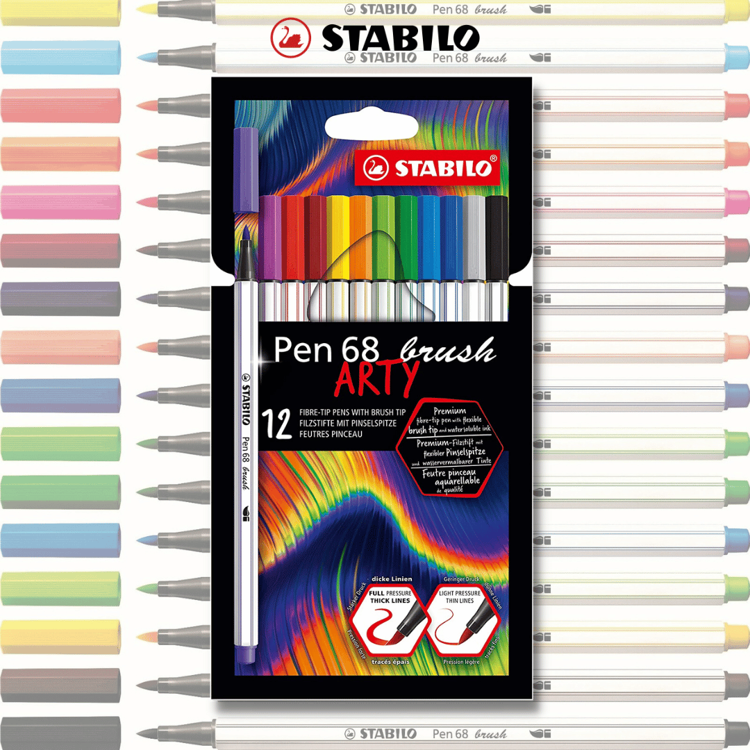 12 PENNARELLI PEN 68 BRUSH - Il Papiro