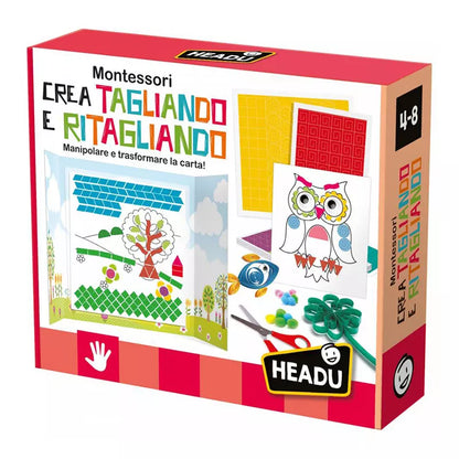 Crea Tagliando e Ritagliando Montessori