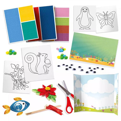 Crea Tagliando e Ritagliando Montessori