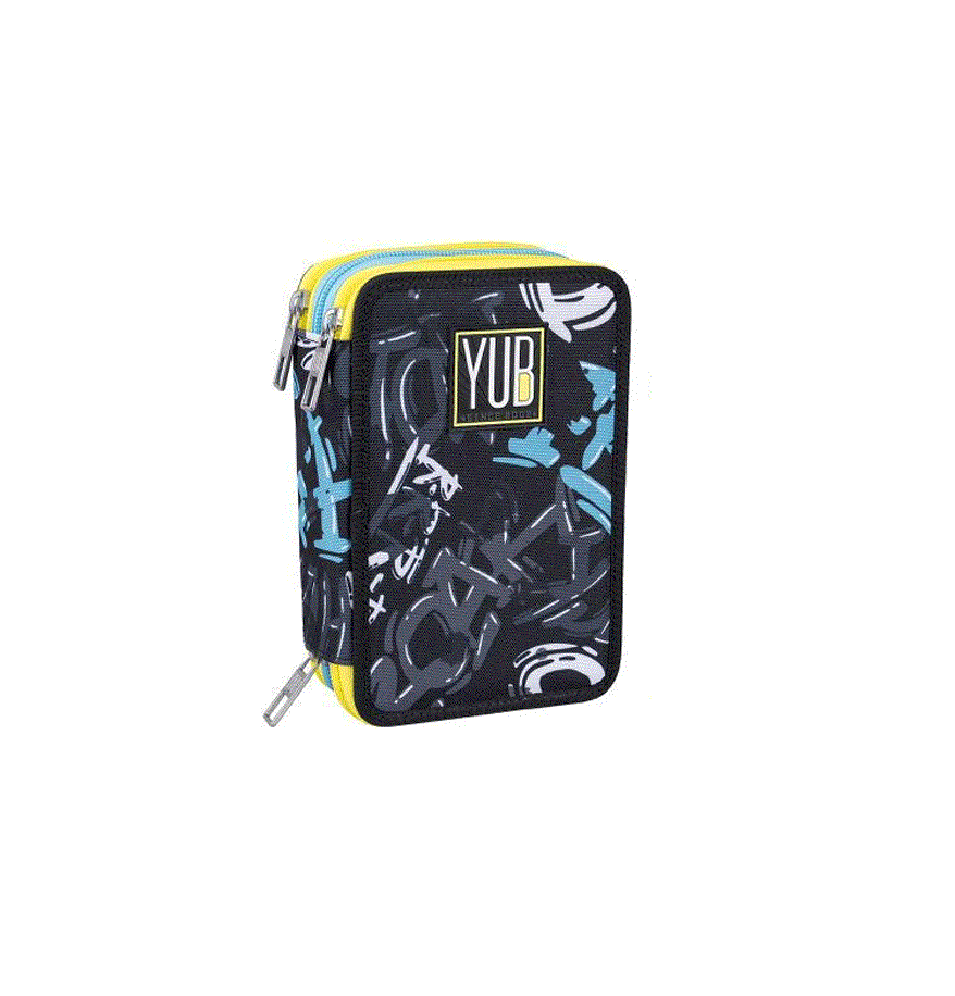Astuccio 3 Zip Streetdoodles