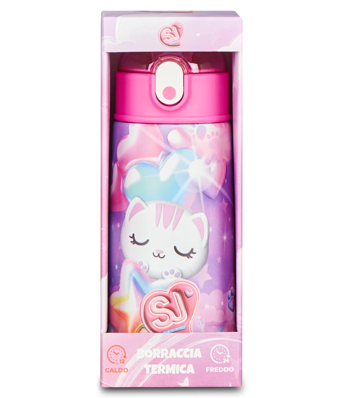 Borraccia Termica SJ GANG con Cannuccia – 460 ml SEVEN