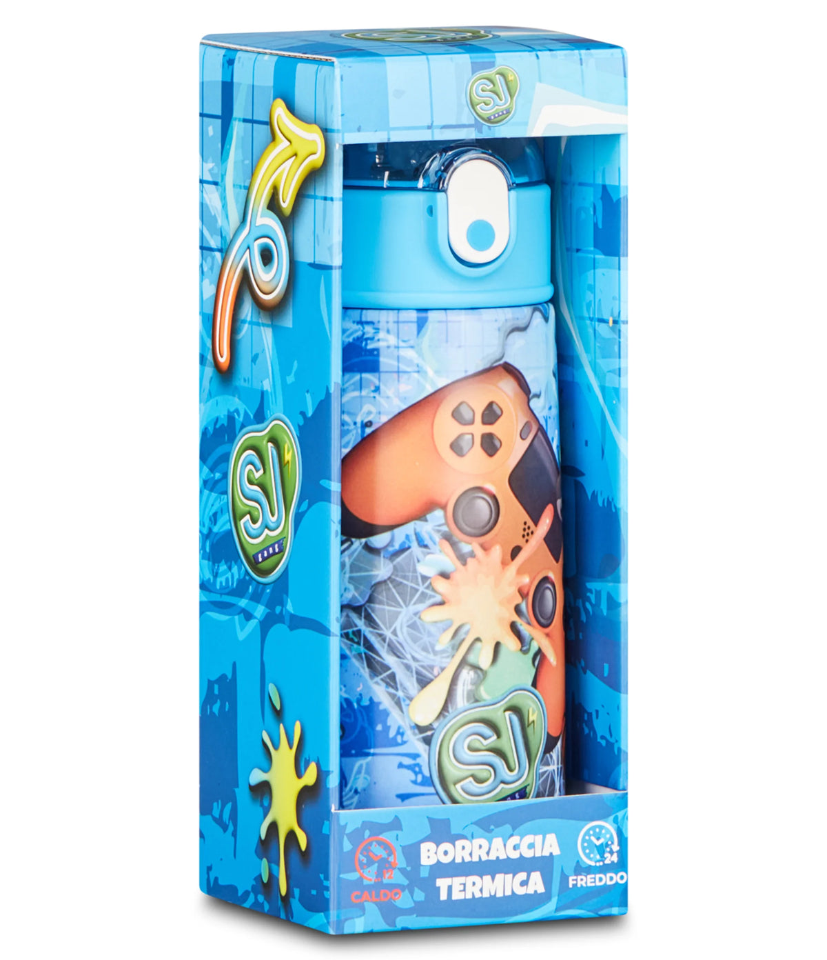 Borraccia Termica SJ GANG con Cannuccia – 460 ml SEVEN