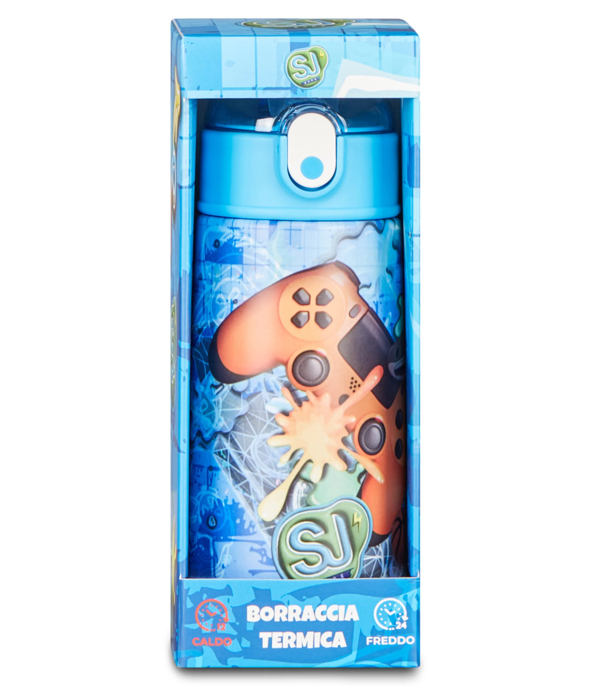 Borraccia Termica SJ GANG con Cannuccia – 460 ml SEVEN