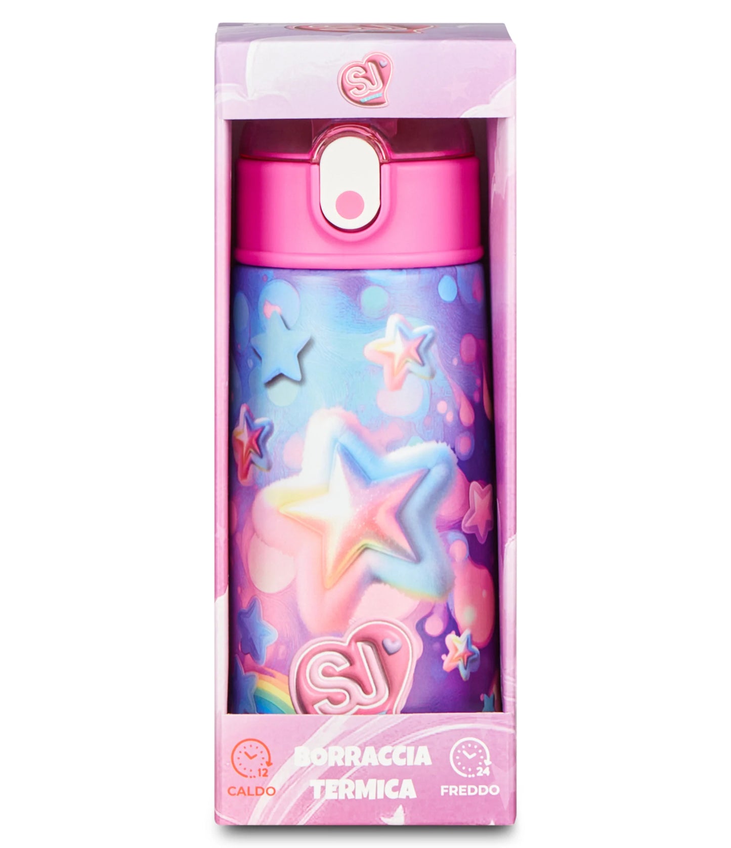 Borraccia Termica SJ GANG con Cannuccia – 460 ml SEVEN