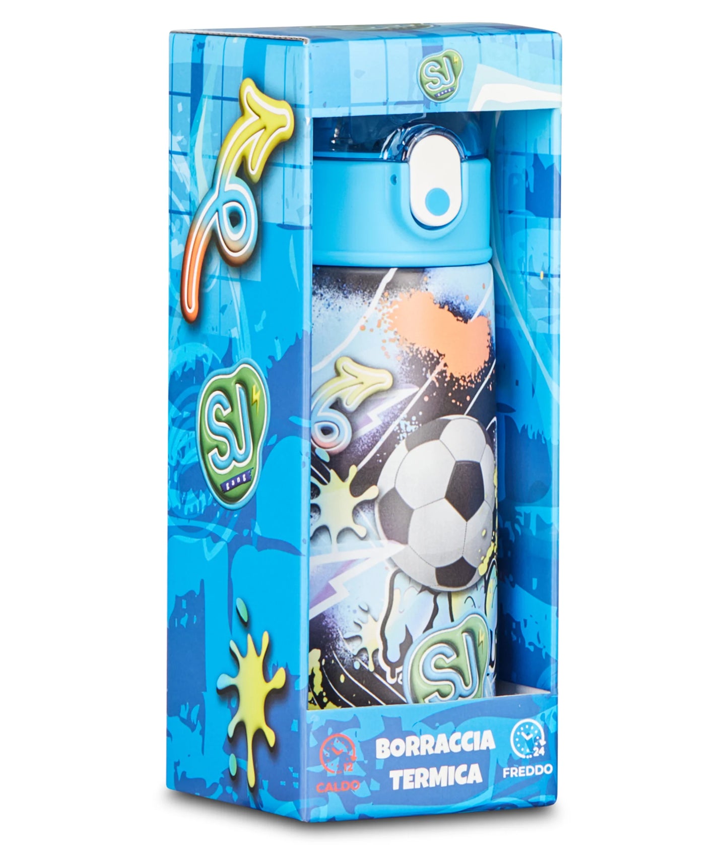 Borraccia Termica SJ GANG con Cannuccia – 460 ml SEVEN