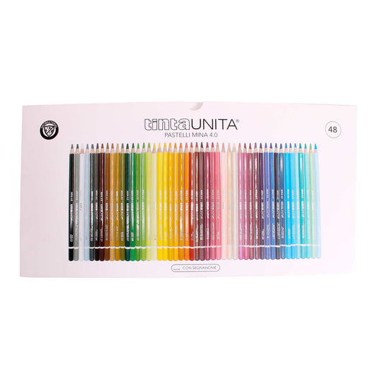 Pastelli in Legno MINA 4.0 48 pezzi