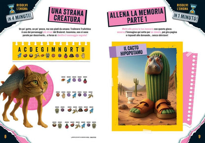 Brainrot challenge Super sticker – Libro