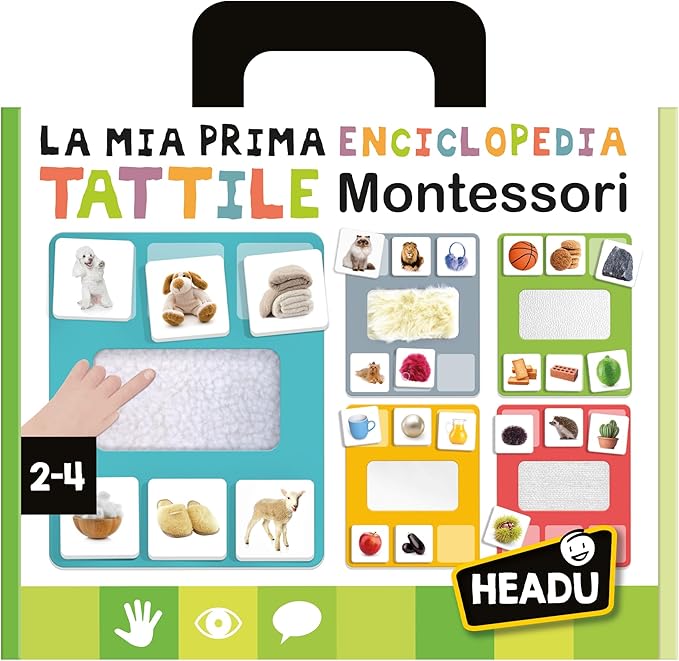 La mia Prima Enciclopedia Tattile Montessori