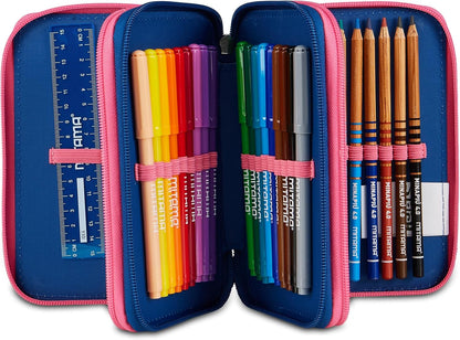 Astuccio 3 zip STITCH SEVEN
