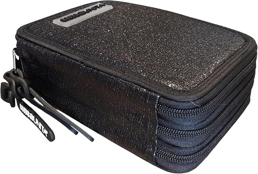 Astuccio 3 zip TINTA UNITA