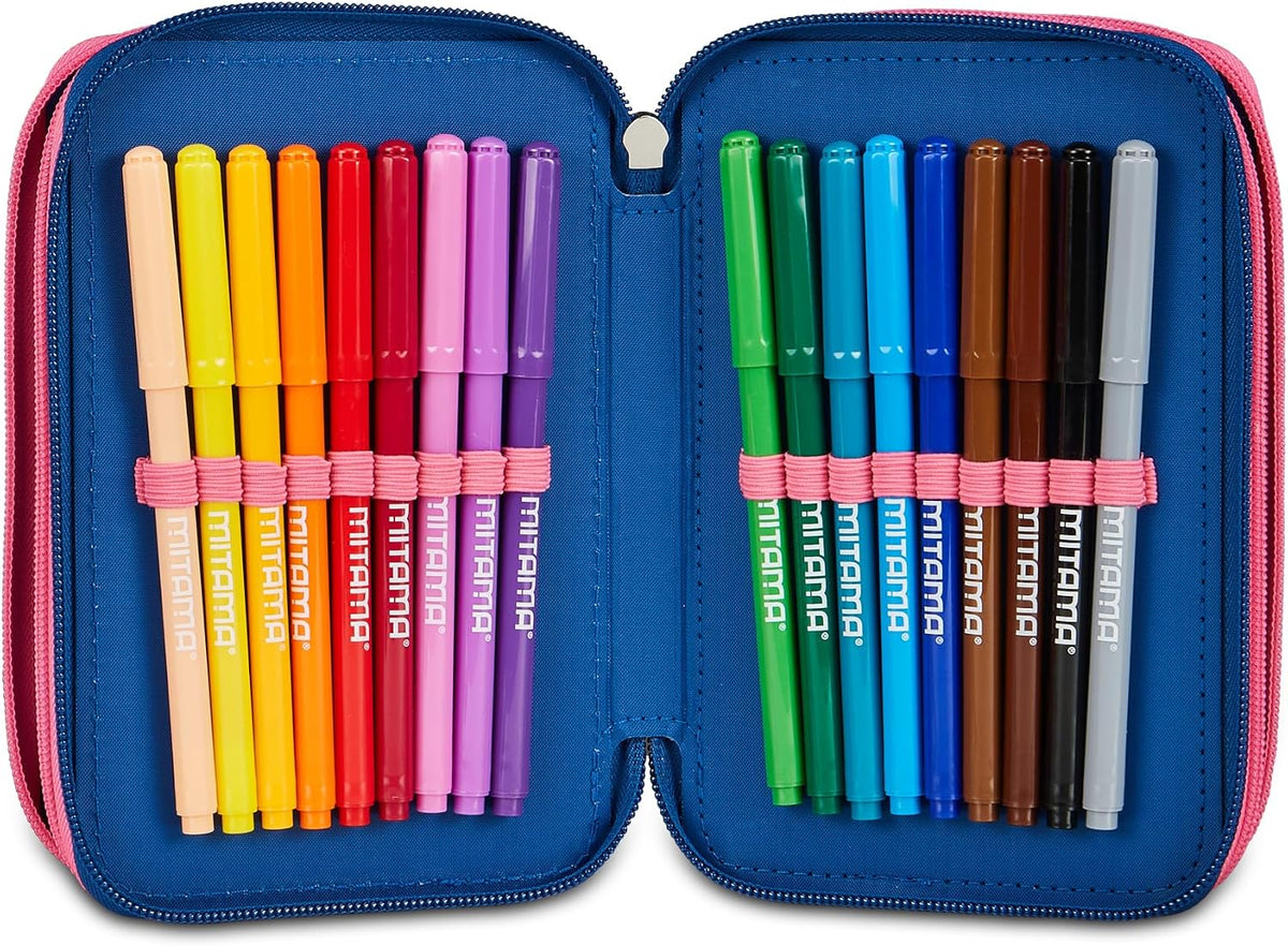 Astuccio 3 zip STITCH SEVEN