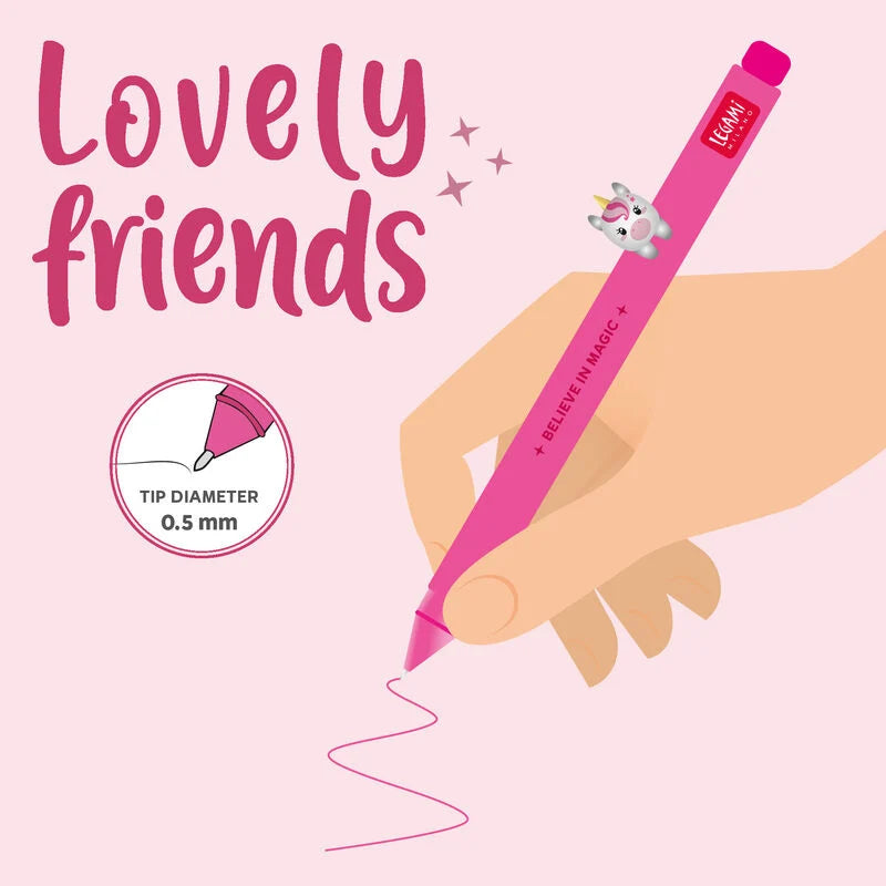 Gel Pen - Lovely Friends