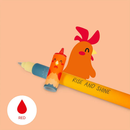 Set di 4 Penne Gel Cancellabili - Erasable Pen