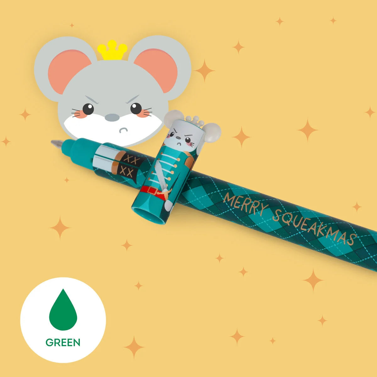 Set di 3 Penne Gel Cancellabili - The Nutcracker - Erasable Pen