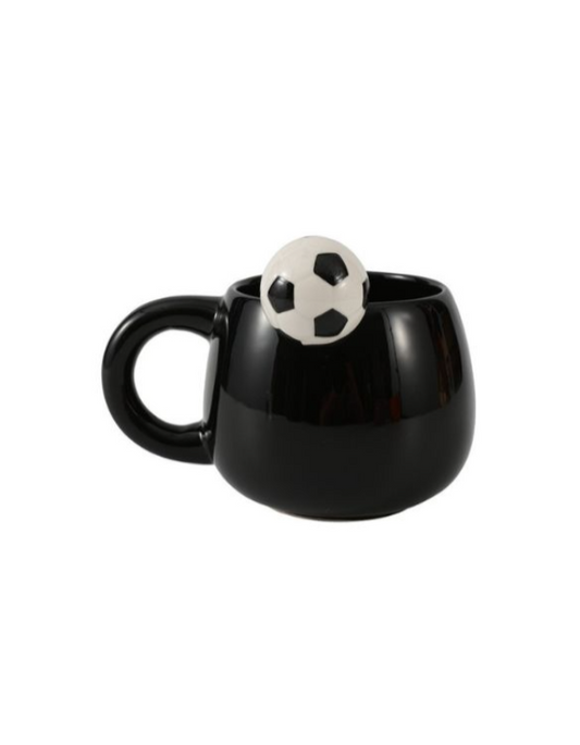 Tazza in ceramica pallone da calcio