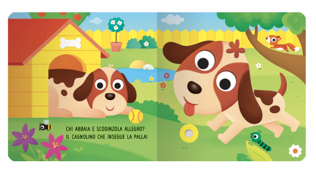 Cuccioli Libro Tattile Sonoro
