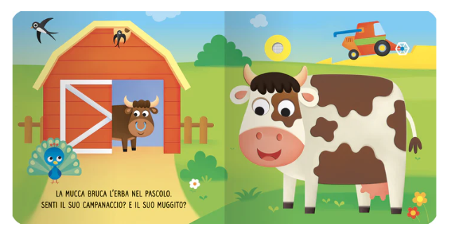 Fattoria Libro Tattile Sonoro