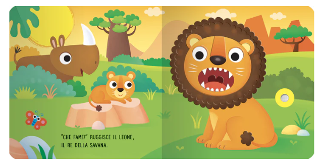 Animali Libro Tattile Sonoro