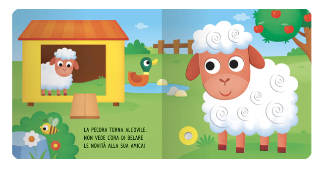 Fattoria Libro Tattile Sonoro