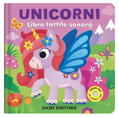 Unicorni Libro Tattile Sonoro
