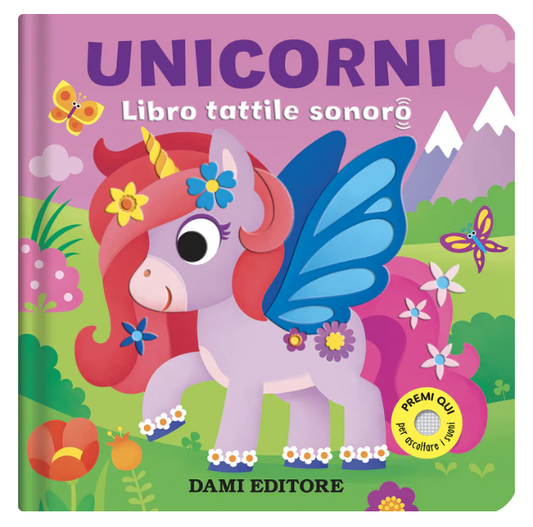 Unicorni Libro Tattile Sonoro