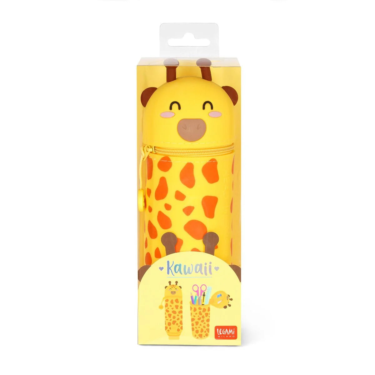 Astuccio 2 in 1 in Morbido Silicone - Kawaii