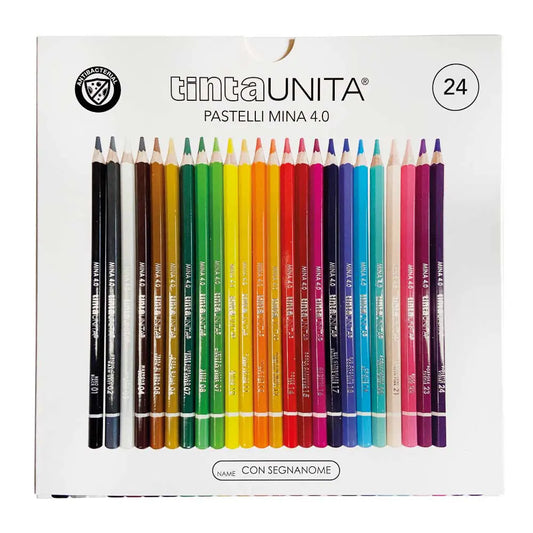 Pastelli in Legno MINA 4.0 24 pezzi
