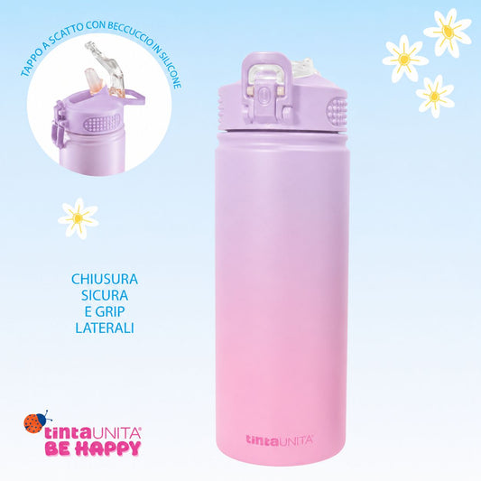 Borraccia Termica Be Happy 750 ml TINTA UNITA