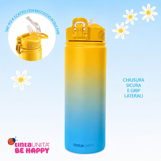 Borraccia Termica Be Happy 750 ml TINTA UNITA