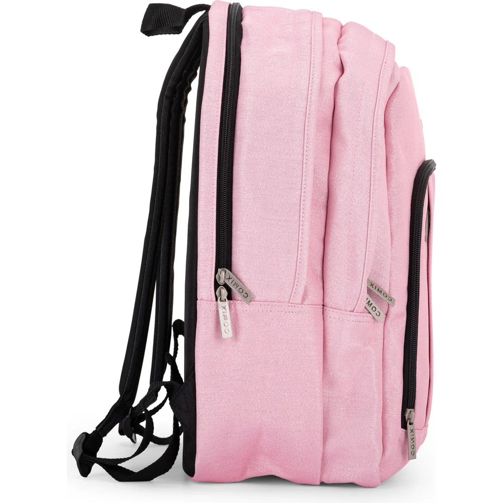 ZAINO ORGANIZZATO ROSA GLITTER