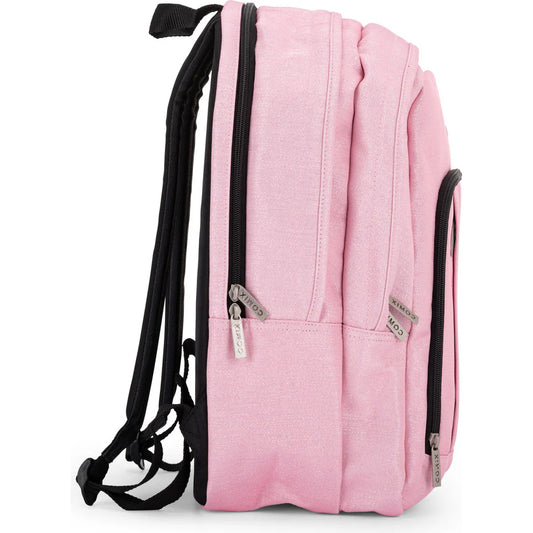 ZAINO ORGANIZZATO ROSA GLITTER