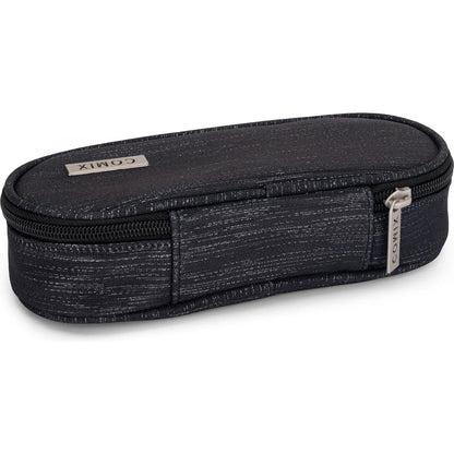 ASTUCCIO OVALE NERO GLITTER