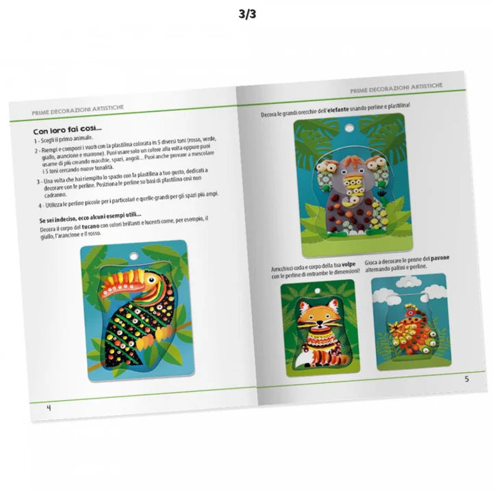 "Prime Decorazioni Artistiche" Gioco di Manualità Creativa