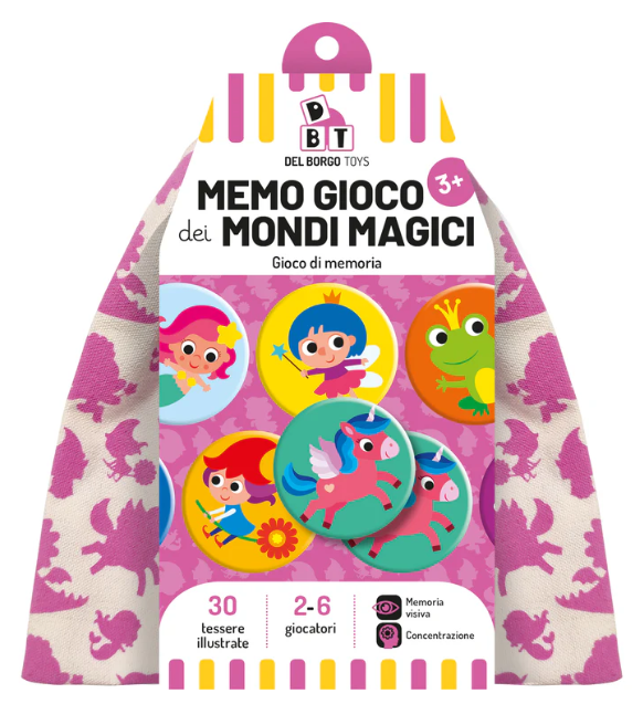 Memo gioco dei mondi magici